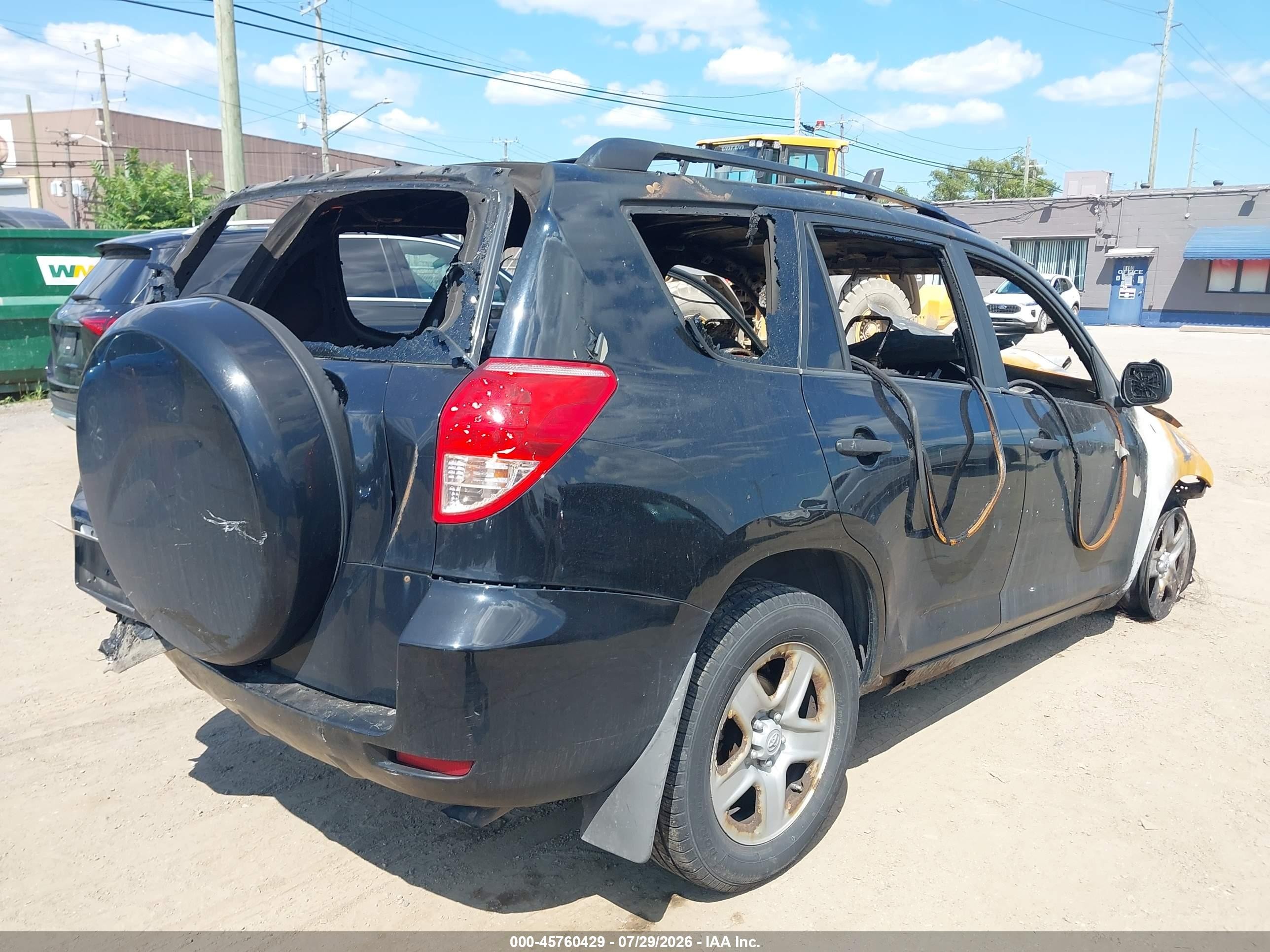 2007 Toyota Rav4   Black vin: JTMZD33V976034210