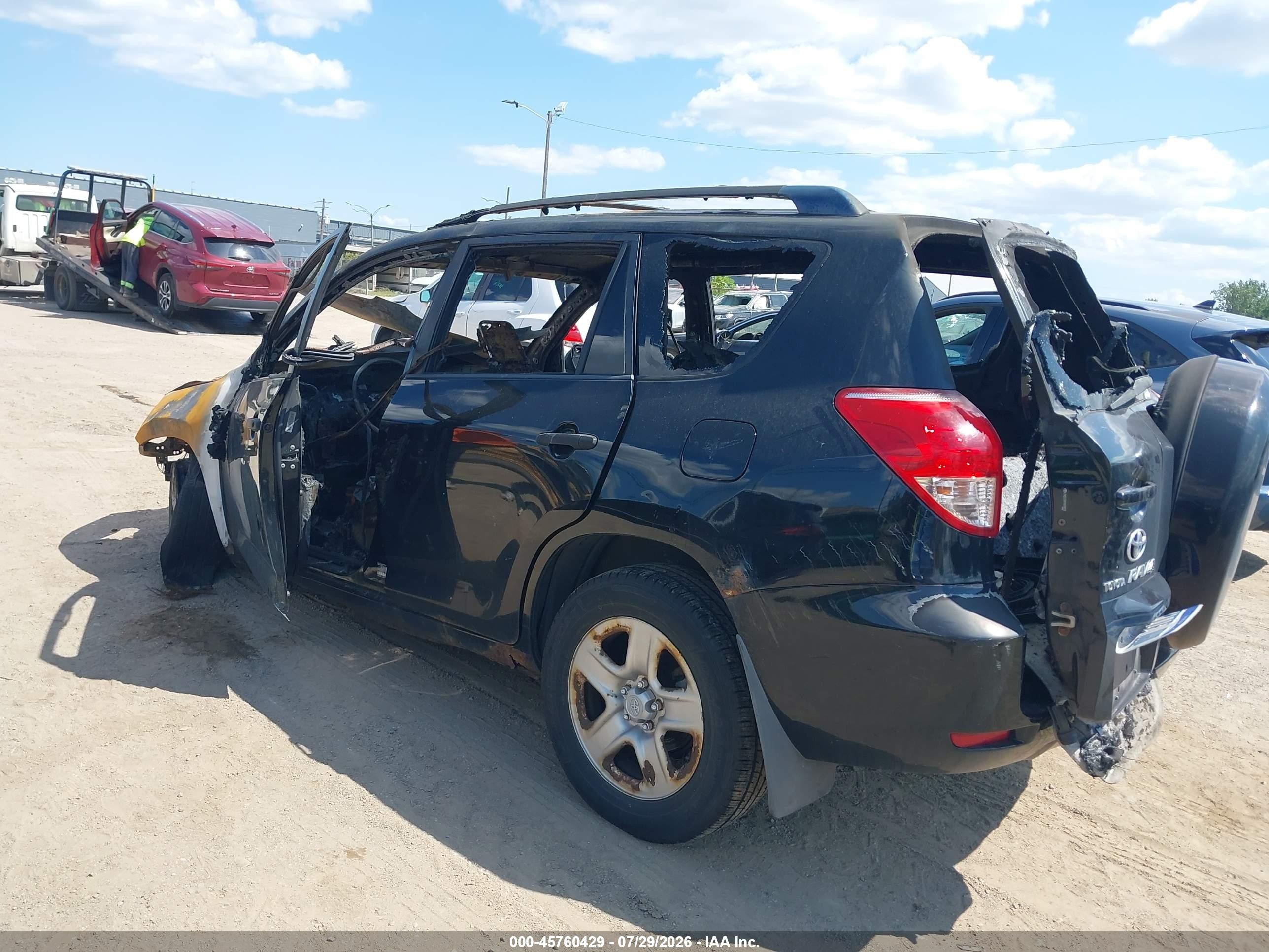 2007 Toyota Rav4   Black vin: JTMZD33V976034210