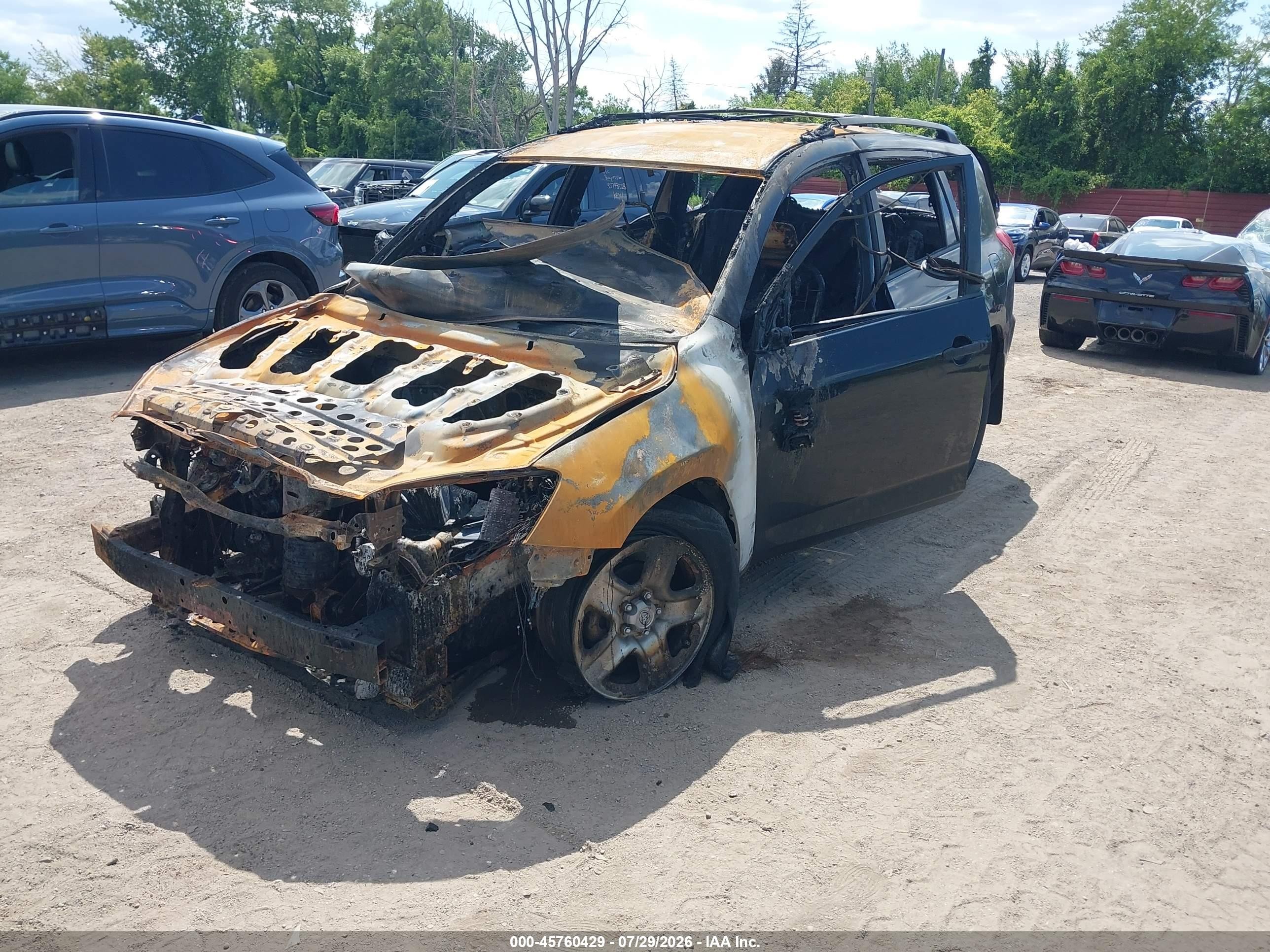 2007 Toyota Rav4   Black vin: JTMZD33V976034210