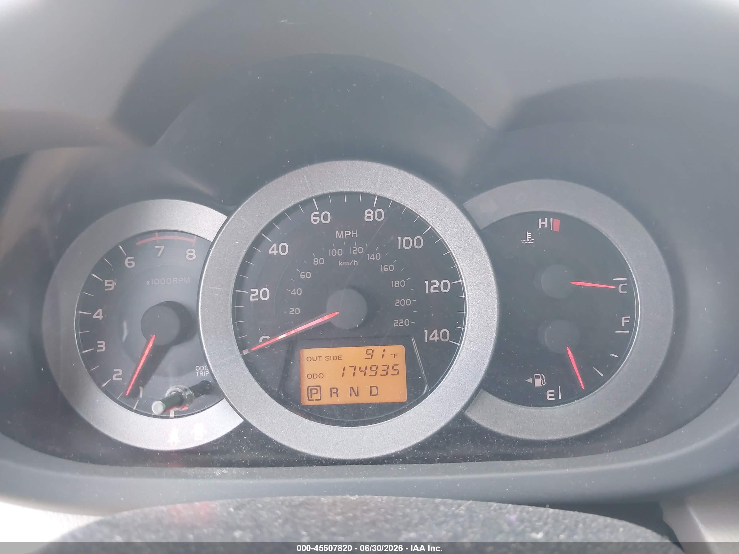 2007 Toyota Rav4   Gold vin: JTMZD33V976035437