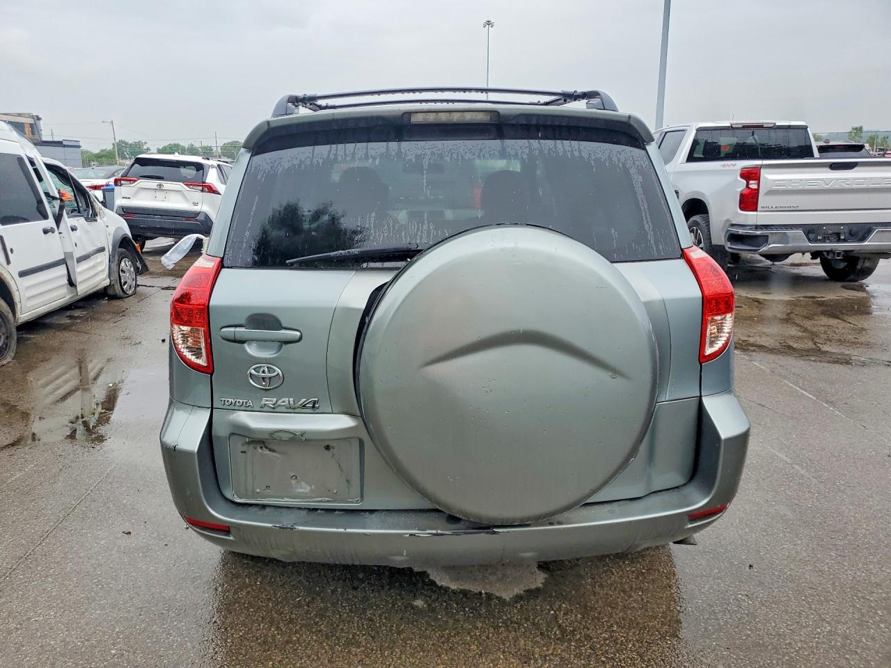 2007 Toyota Rav4 Base Синий vin: JTMZD33V976045918