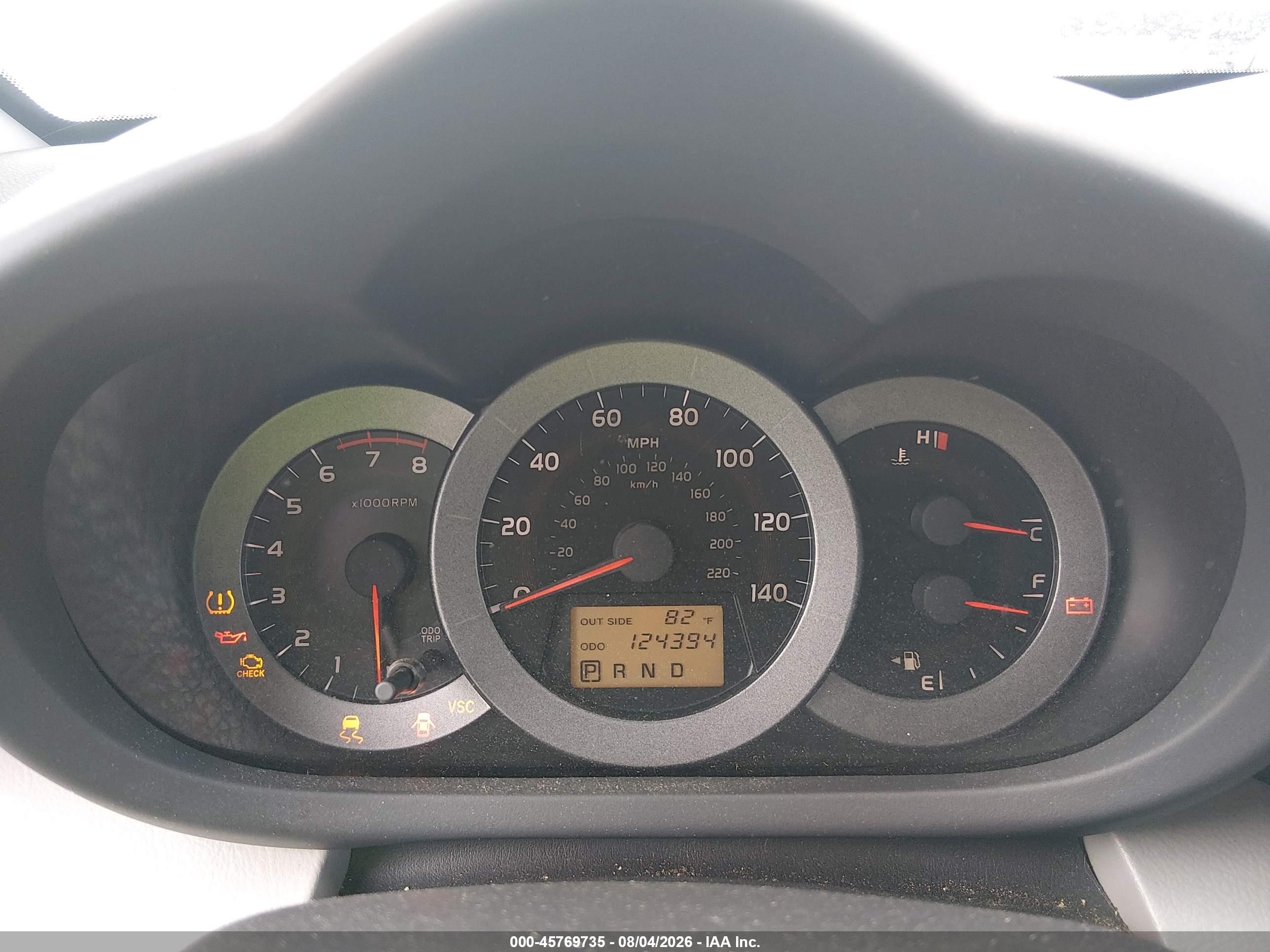2008 Toyota Rav4   Silver vin: JTMZD33V986072098
