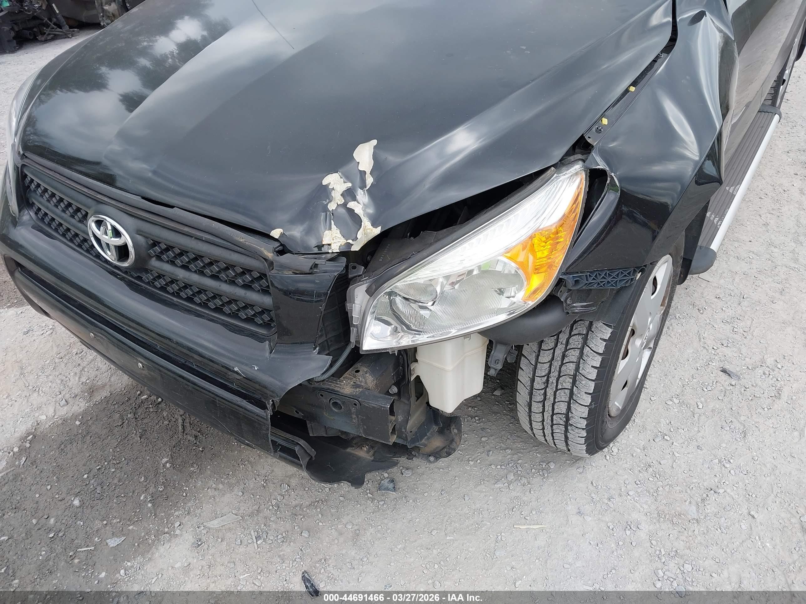 2008 Toyota Rav4 Черный vin: JTMZD33V986074367