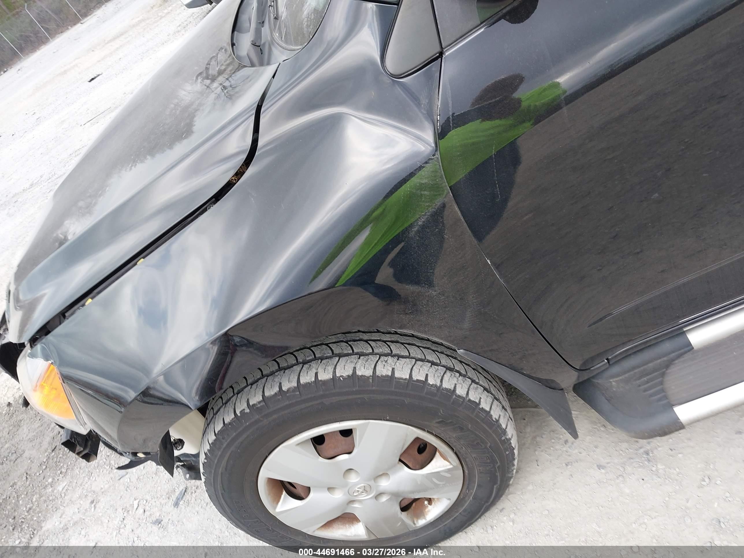 2008 Toyota Rav4 Черный vin: JTMZD33V986074367