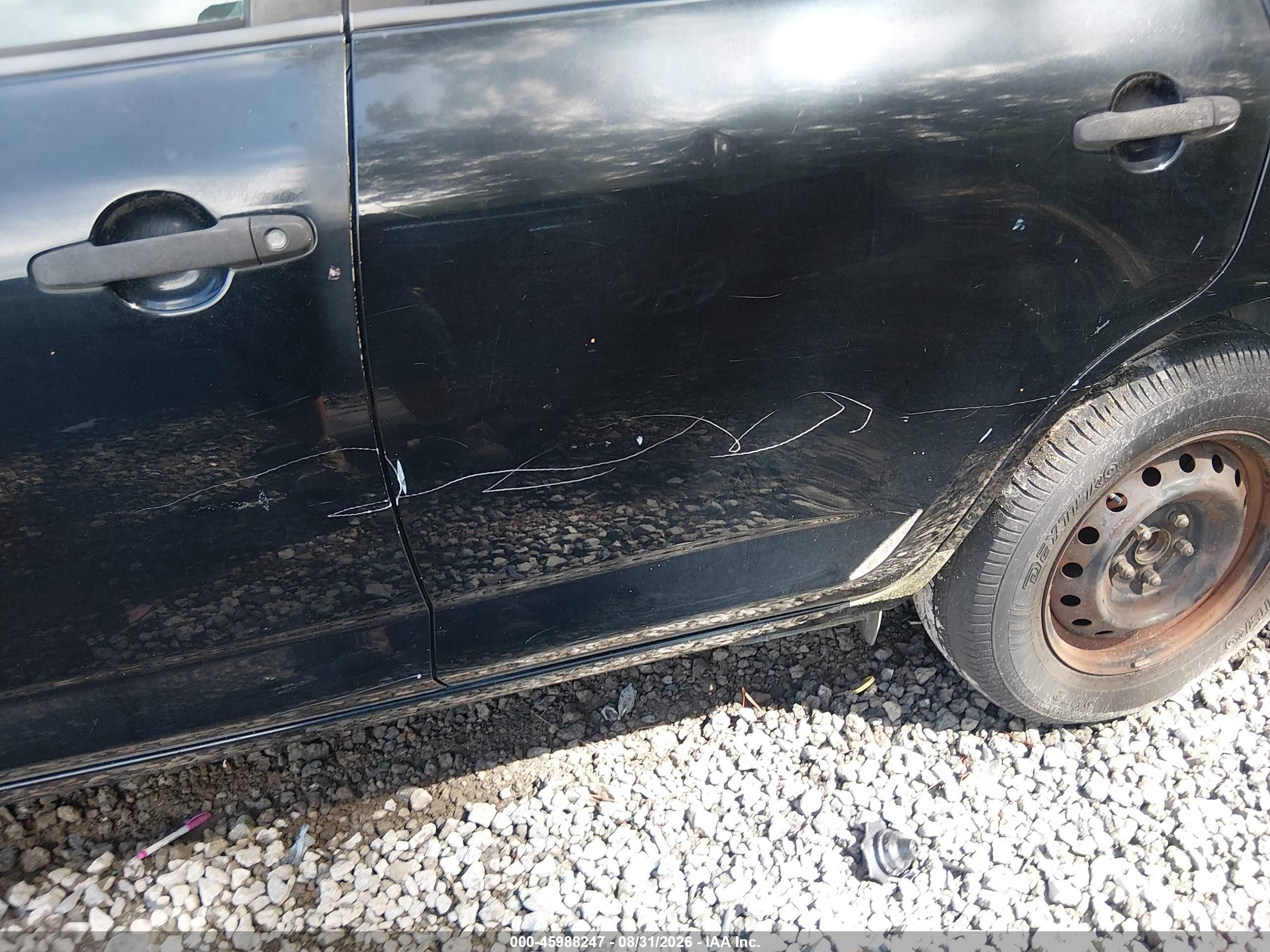 2008 Toyota Rav4   Черный vin: JTMZD33V986077253