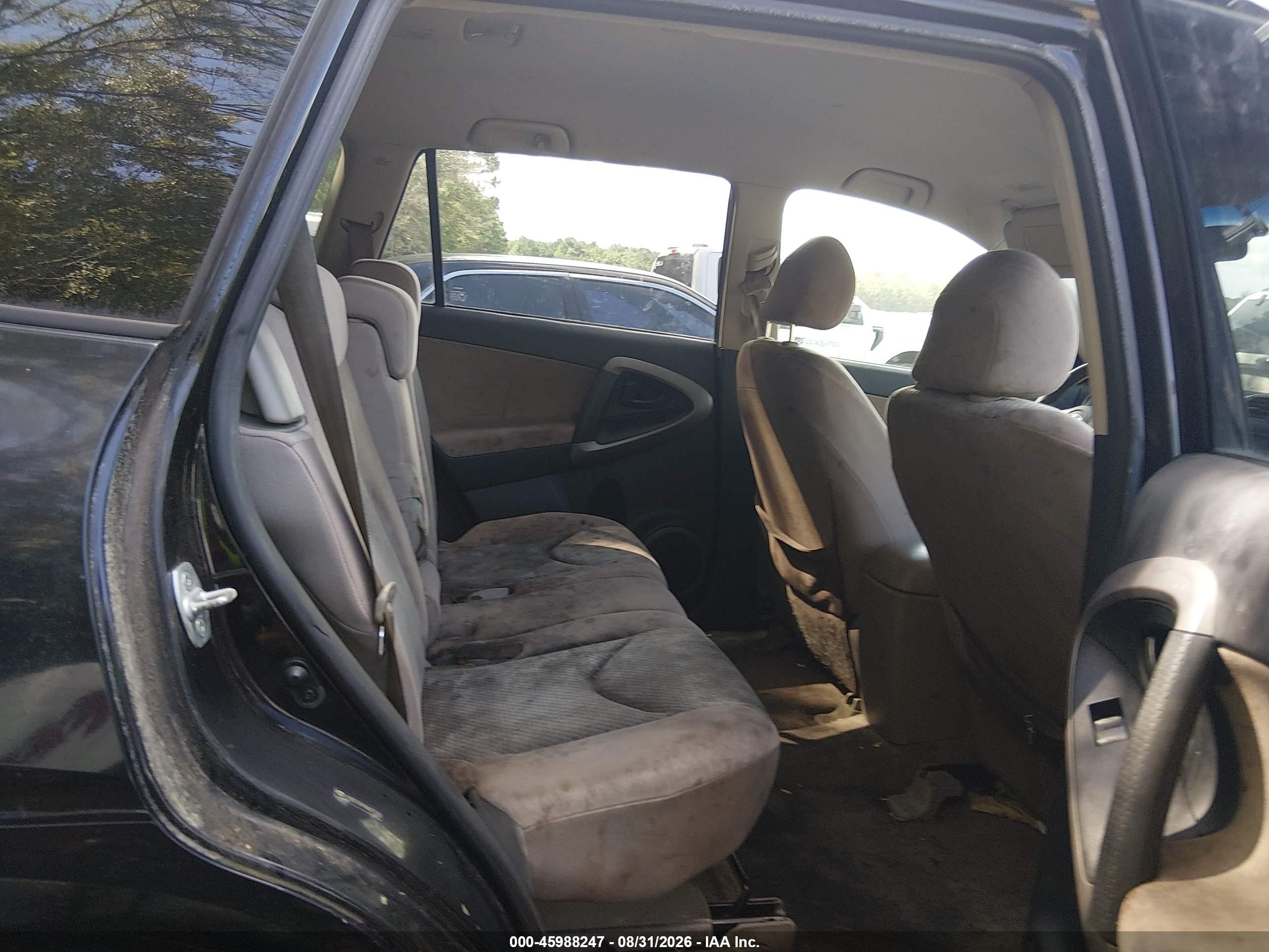 2008 Toyota Rav4   Черный vin: JTMZD33V986077253
