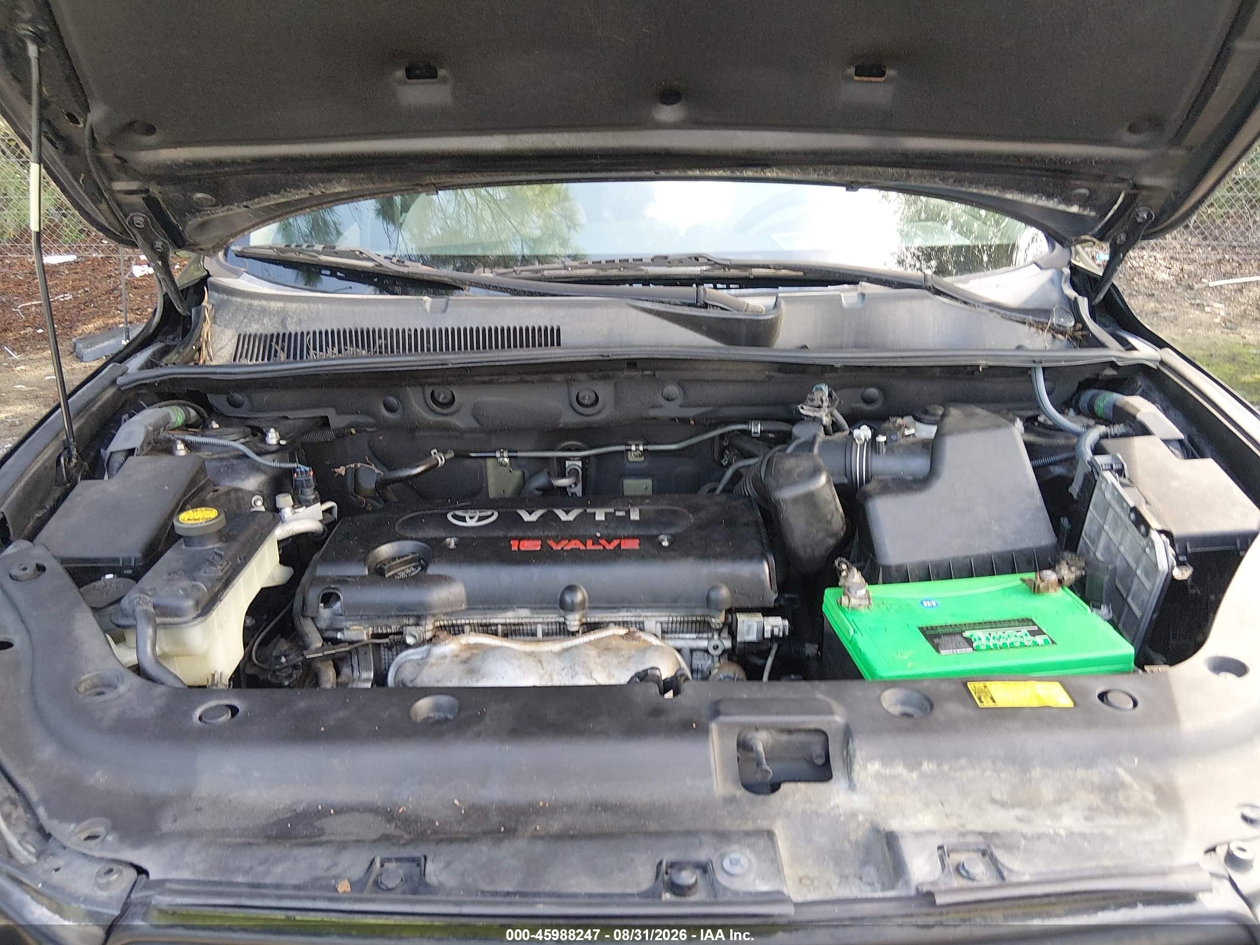 2008 Toyota Rav4   Черный vin: JTMZD33V986077253