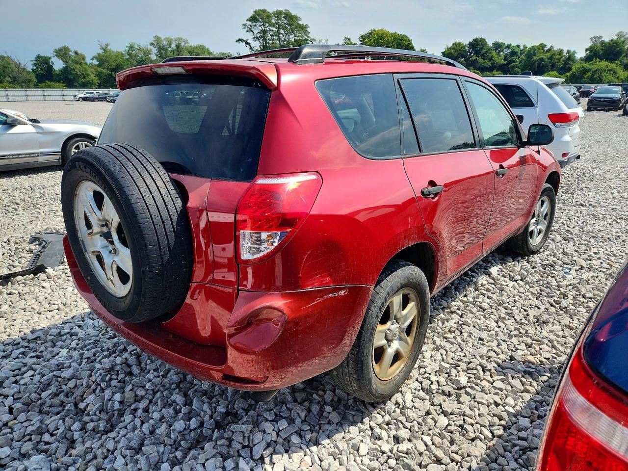 2006 Toyota Rav4 Base Red vin: JTMZD33VX65006341