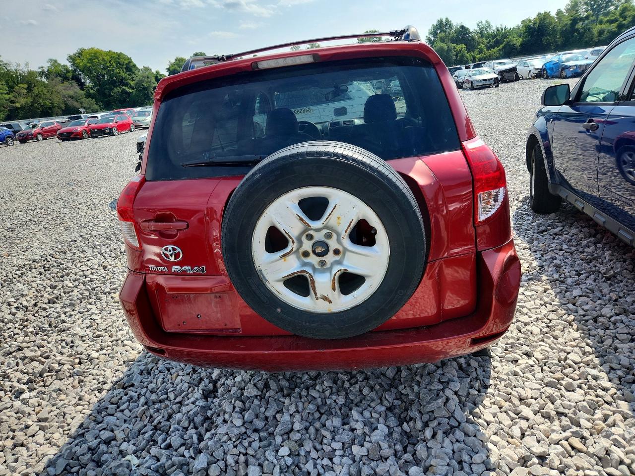 2006 Toyota Rav4 Base Red vin: JTMZD33VX65006341