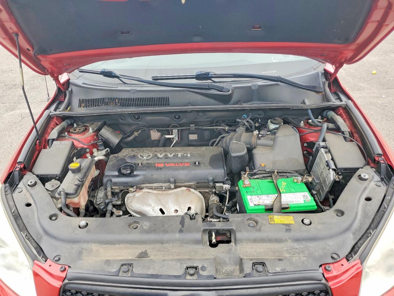 2006 Toyota Rav4 Base Red vin: JTMZD33VX65023382