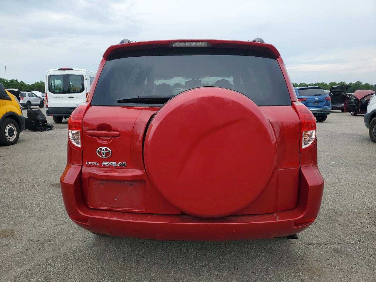2006 Toyota Rav4 Base Red vin: JTMZD33VX65023382