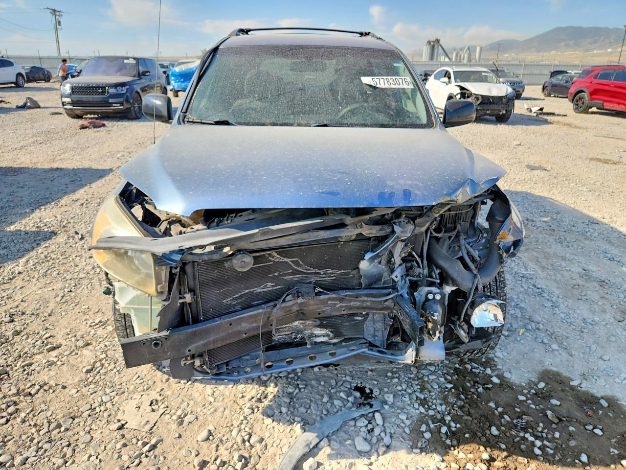 2006 Toyota Rav4 Base Blue vin: JTMZD33VX66001943