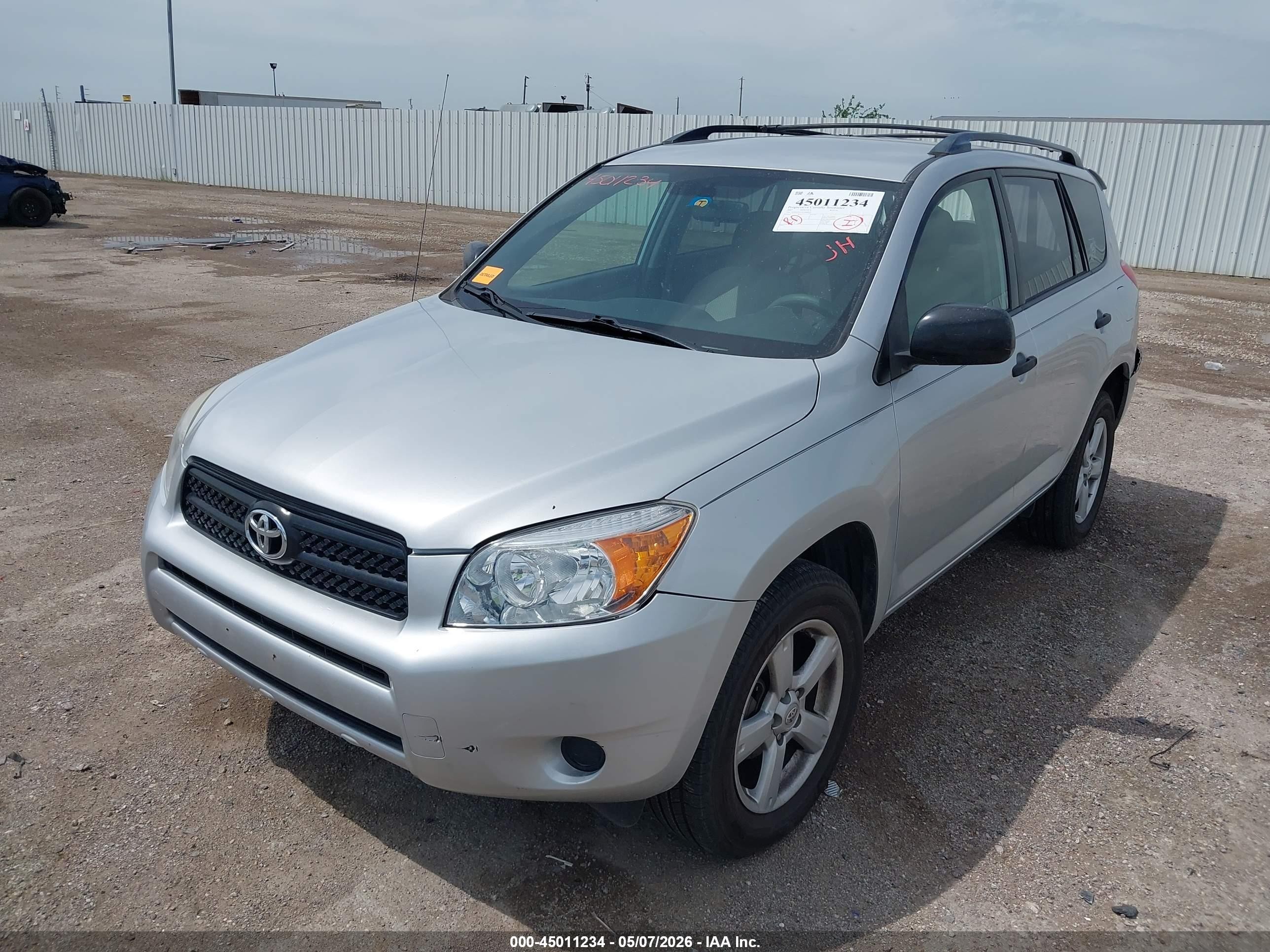 2007 Toyota Rav4   Silver vin: JTMZD33VX75048025