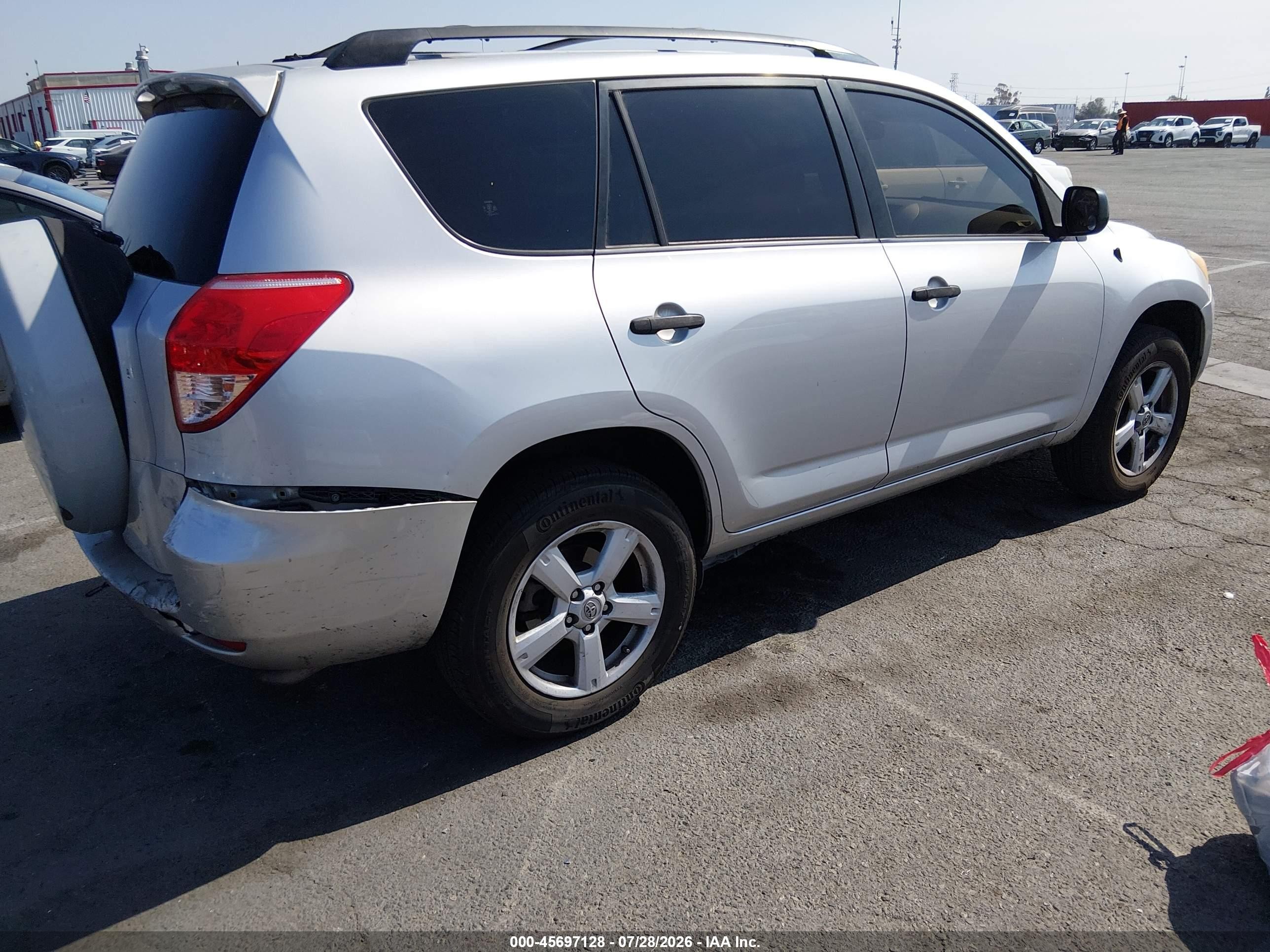 2007 Toyota Rav4   Gray vin: JTMZD33VX75074365