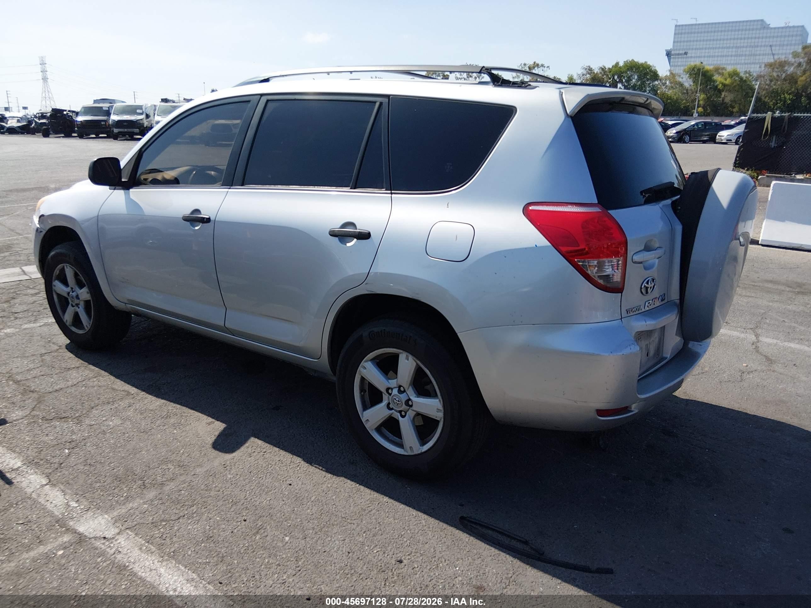 2007 Toyota Rav4   Gray vin: JTMZD33VX75074365