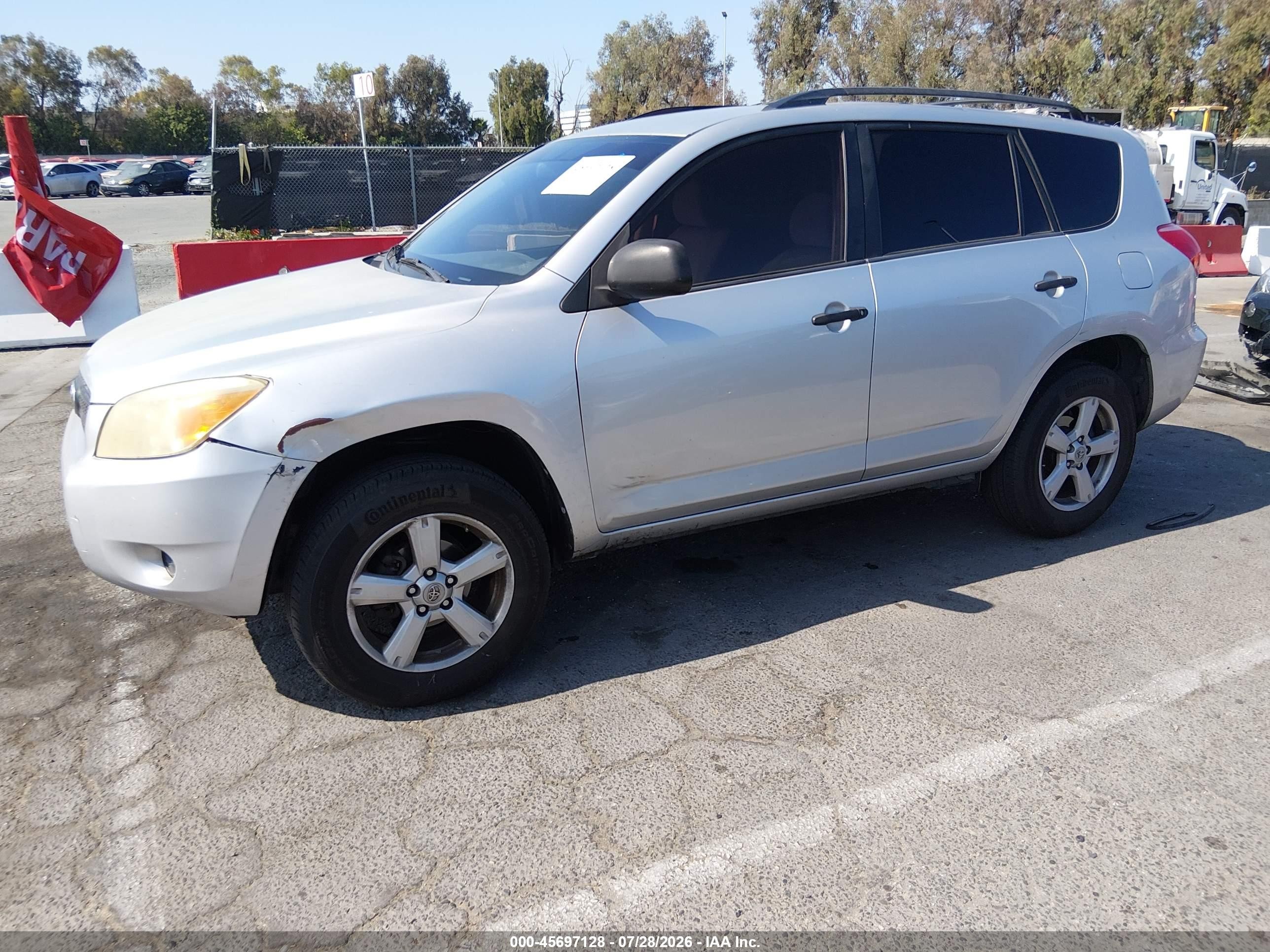 2007 Toyota Rav4   Gray vin: JTMZD33VX75074365