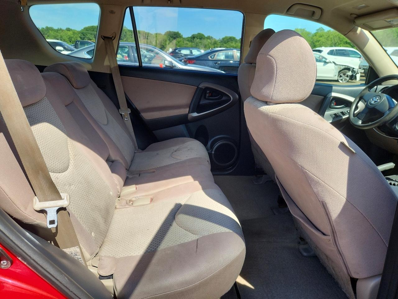 2007 Toyota Rav4 Base Red vin: JTMZD33VX76035401