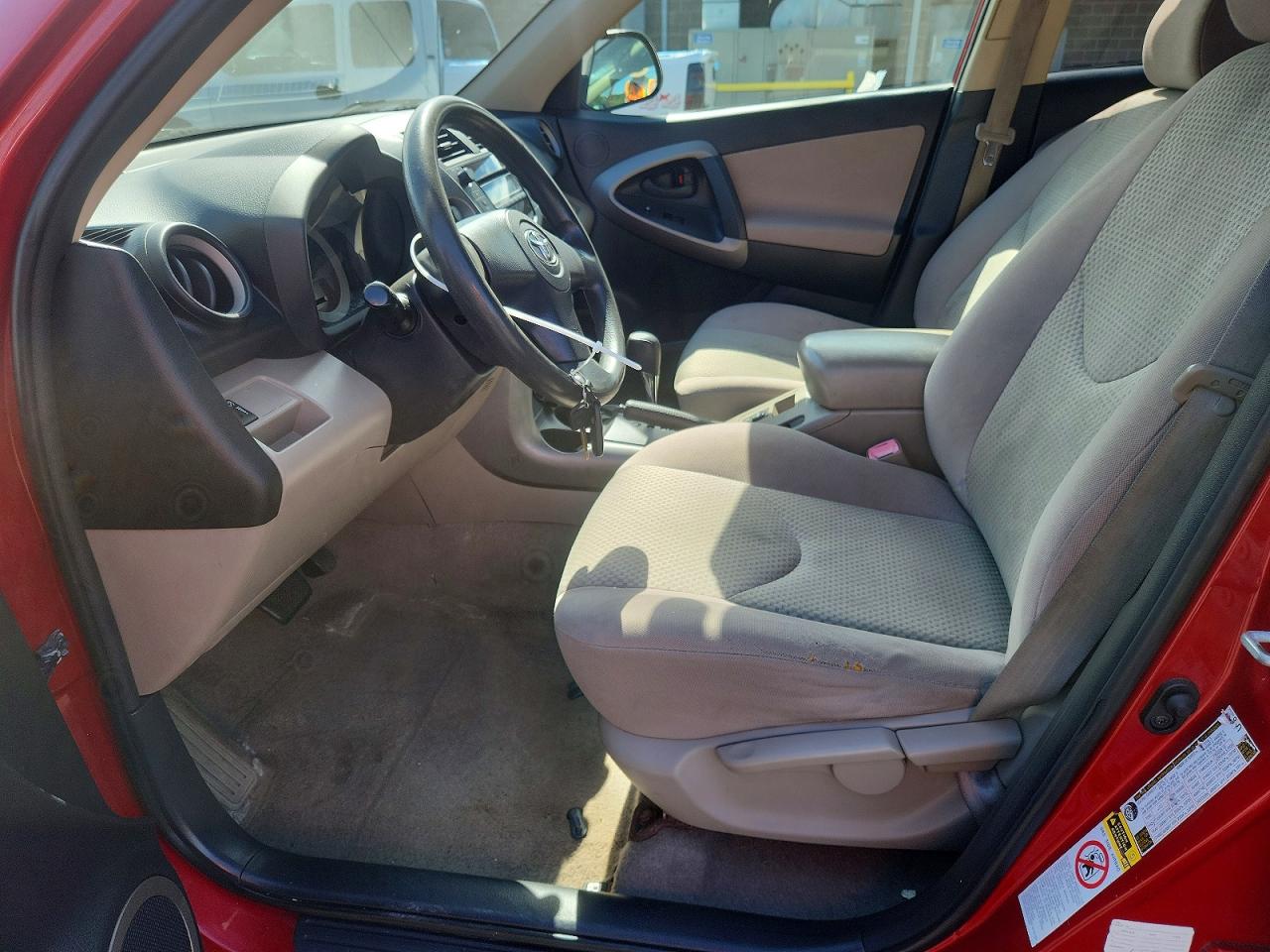 2007 Toyota Rav4 Base Red vin: JTMZD33VX76035401