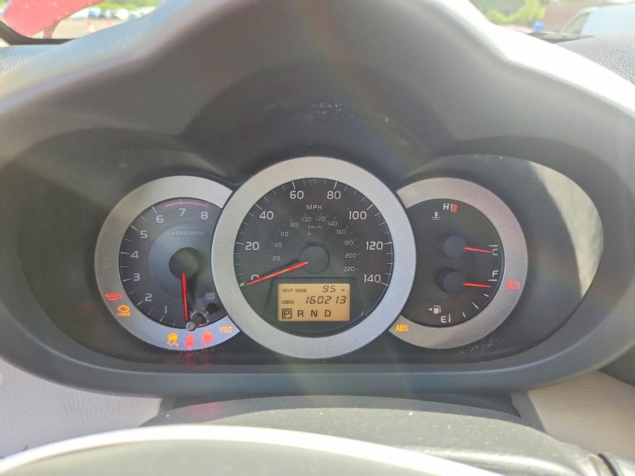 2007 Toyota Rav4 Base Red vin: JTMZD33VX76035401