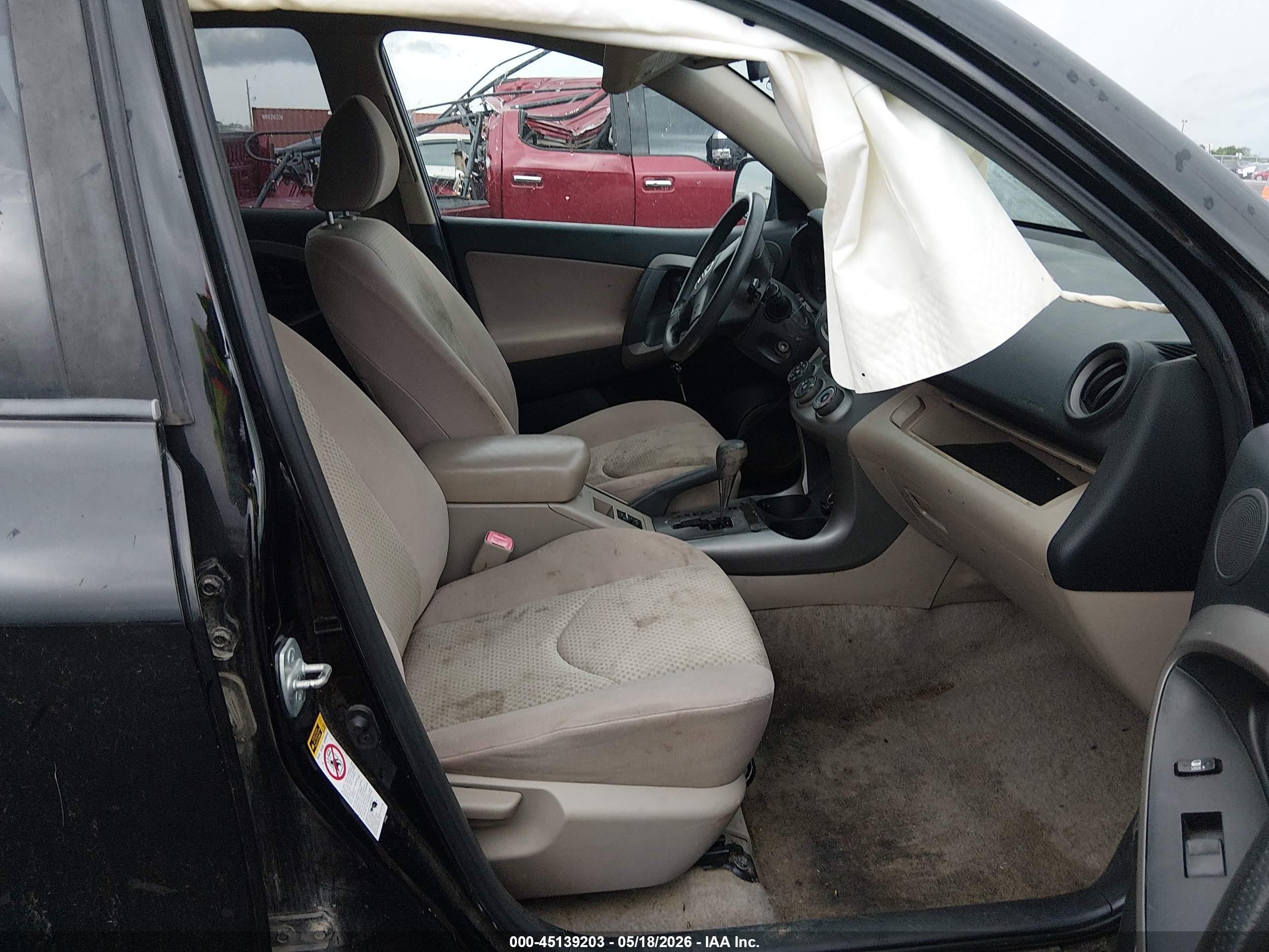 2007 Toyota Rav4 Black vin: JTMZD33VX76037245