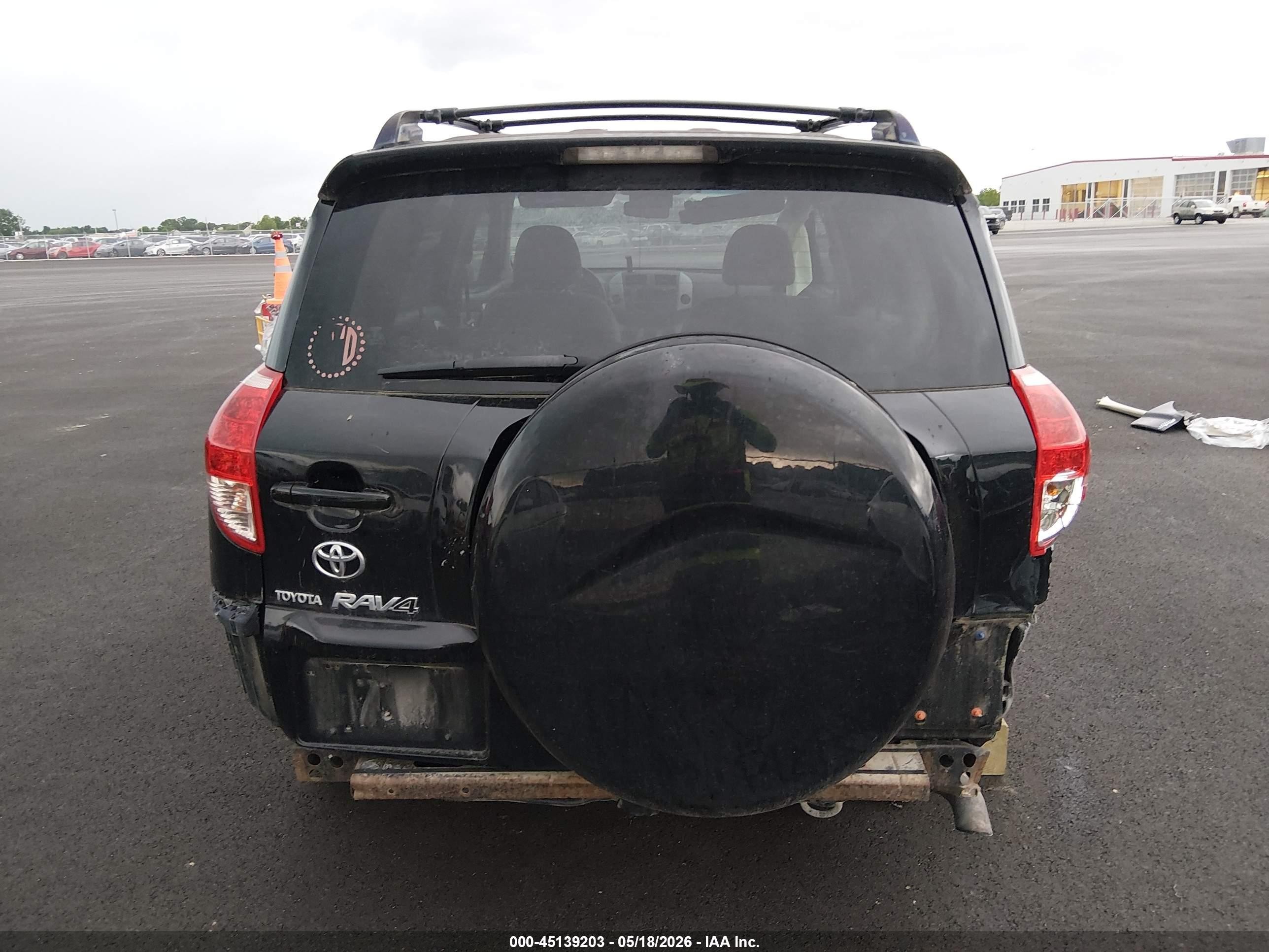 2007 Toyota Rav4 Black vin: JTMZD33VX76037245