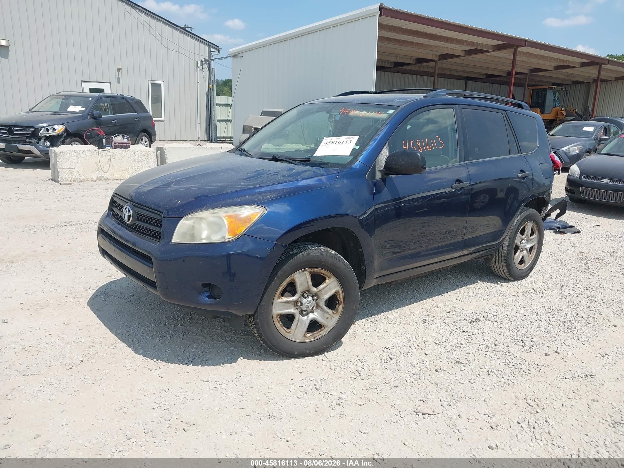 2007 Toyota Rav4   Blue vin: JTMZD33VX76044809