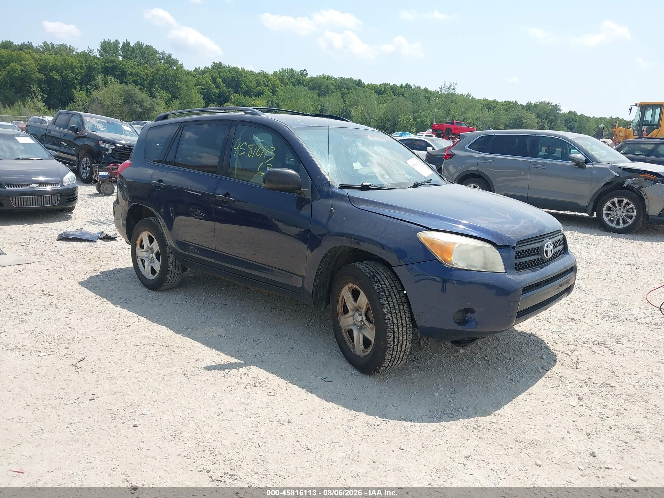 2007 Toyota Rav4   Blue vin: JTMZD33VX76044809
