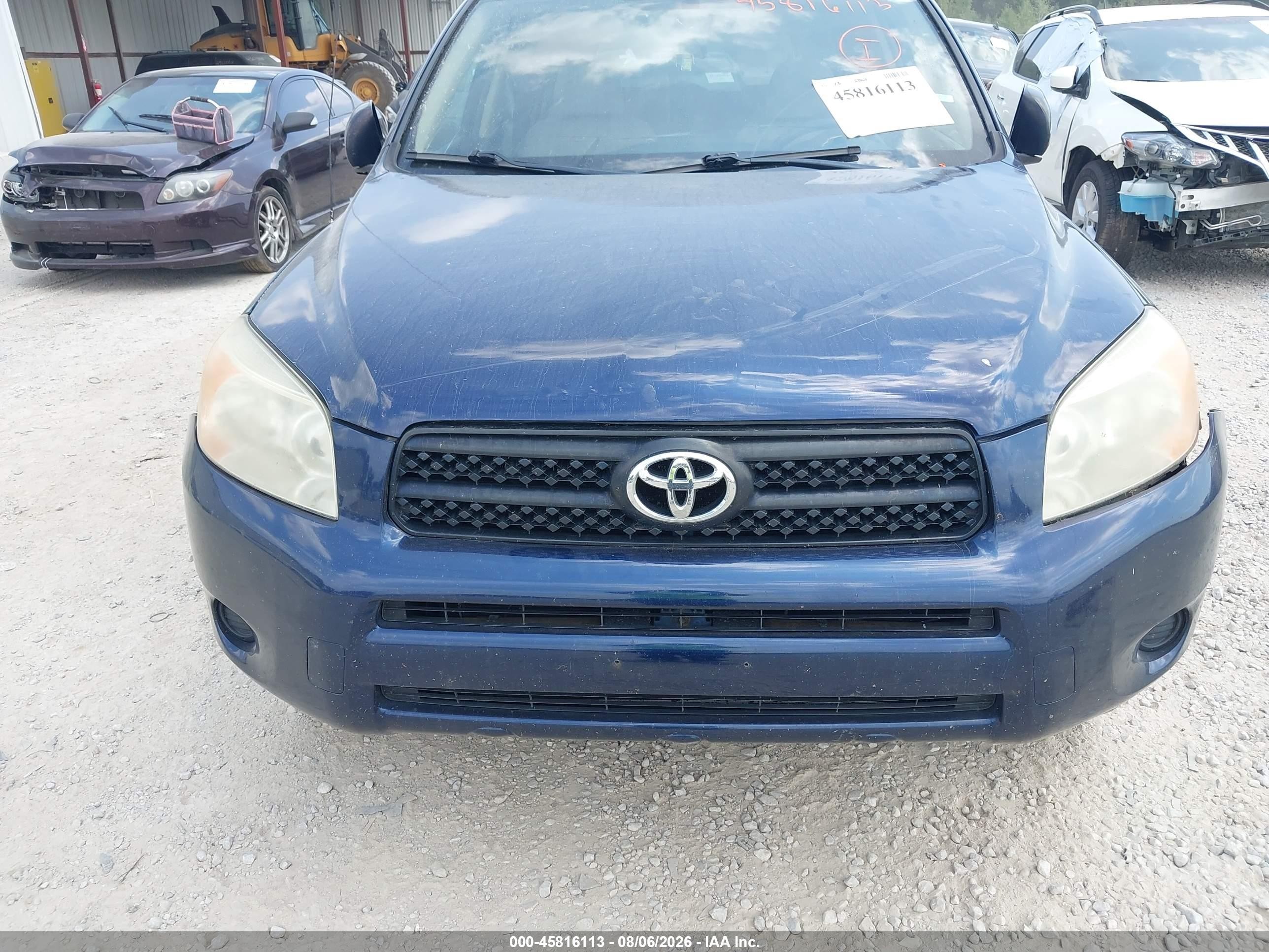 2007 Toyota Rav4   Blue vin: JTMZD33VX76044809