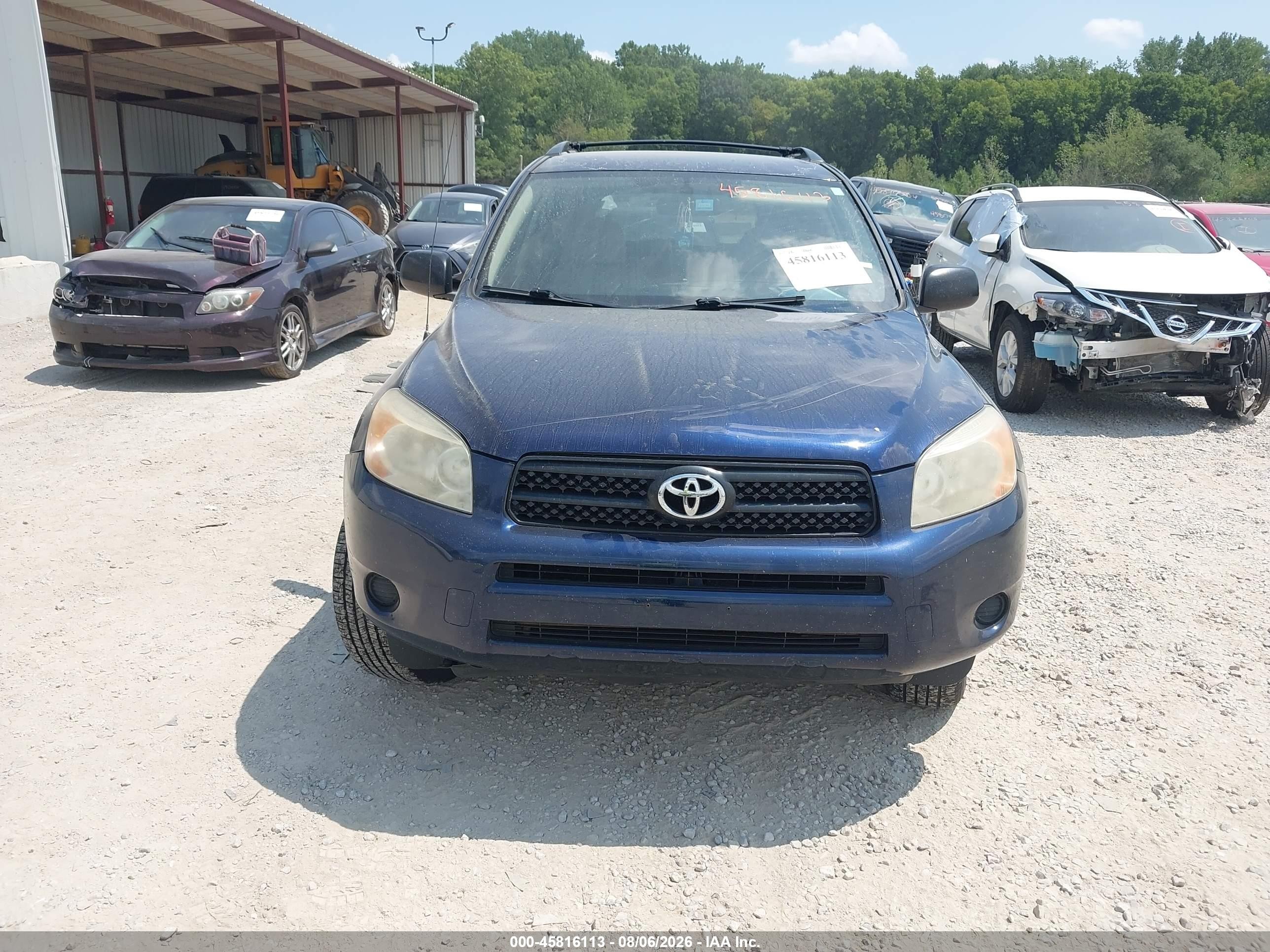 2007 Toyota Rav4   Blue vin: JTMZD33VX76044809