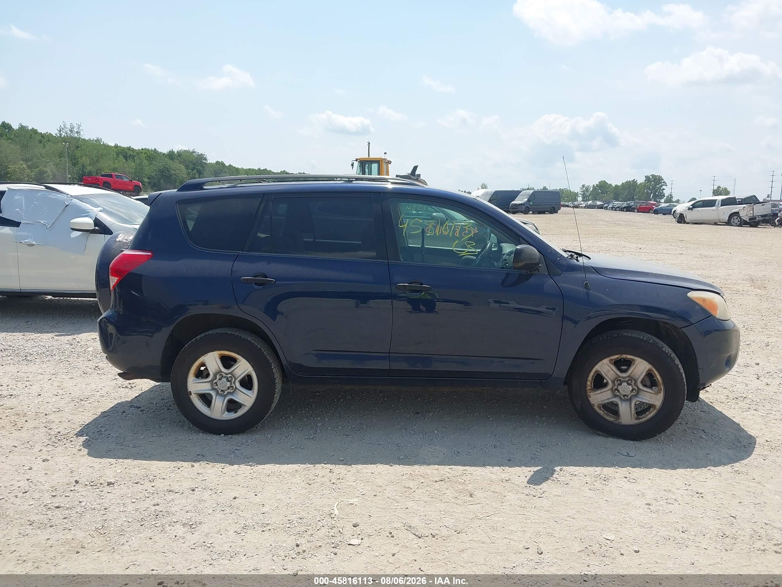 2007 Toyota Rav4   Blue vin: JTMZD33VX76044809