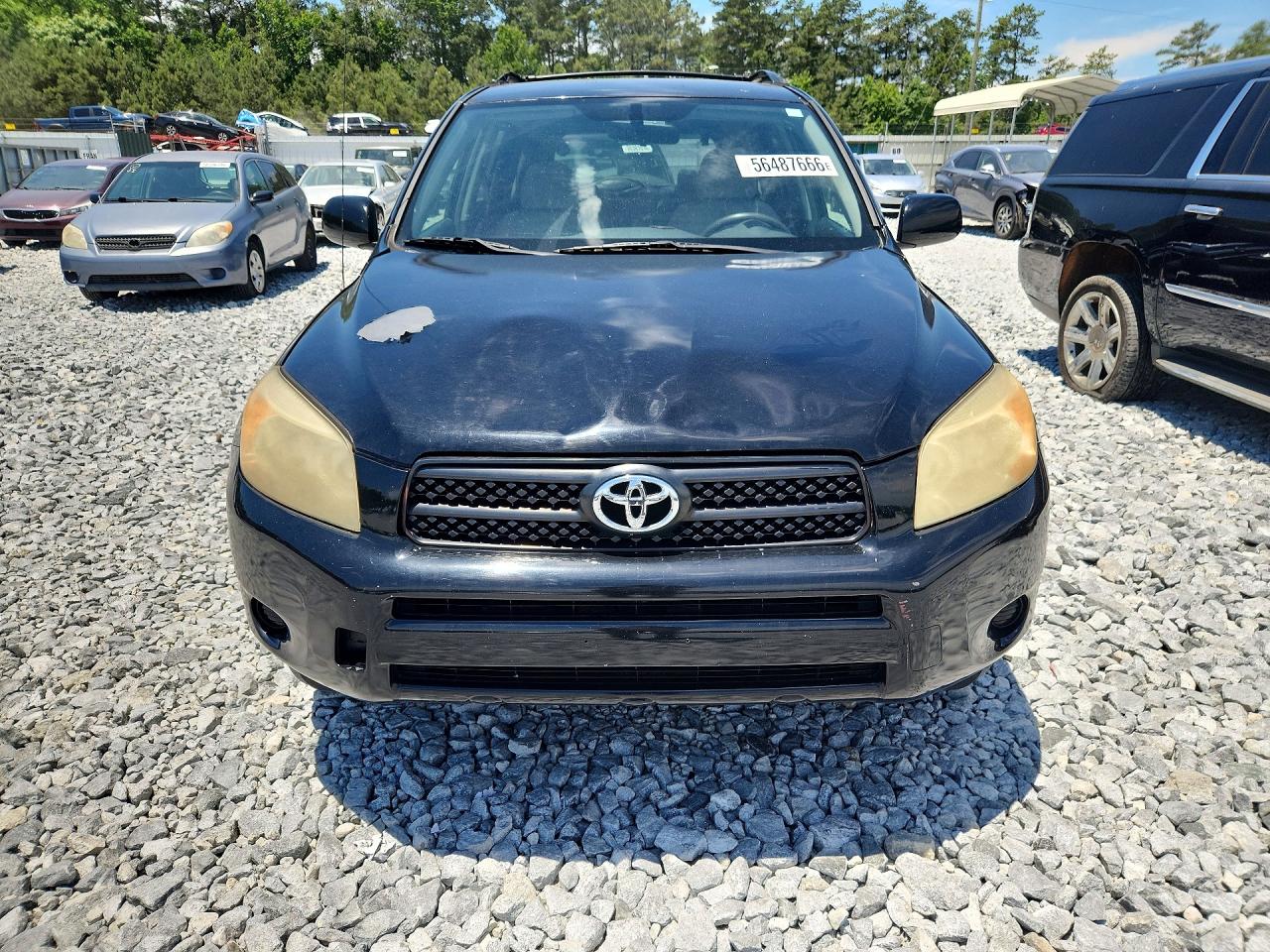 2008 Toyota Rav4 Base Black vin: JTMZD33VX85110606