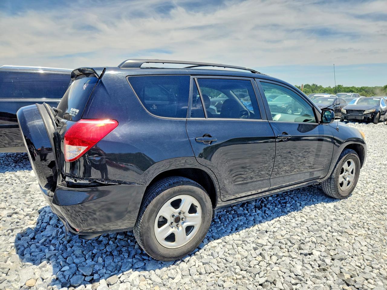 2008 Toyota Rav4 Base Black vin: JTMZD33VX85110606