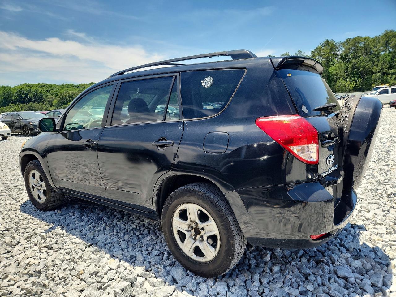 2008 Toyota Rav4 Base Black vin: JTMZD33VX85110606