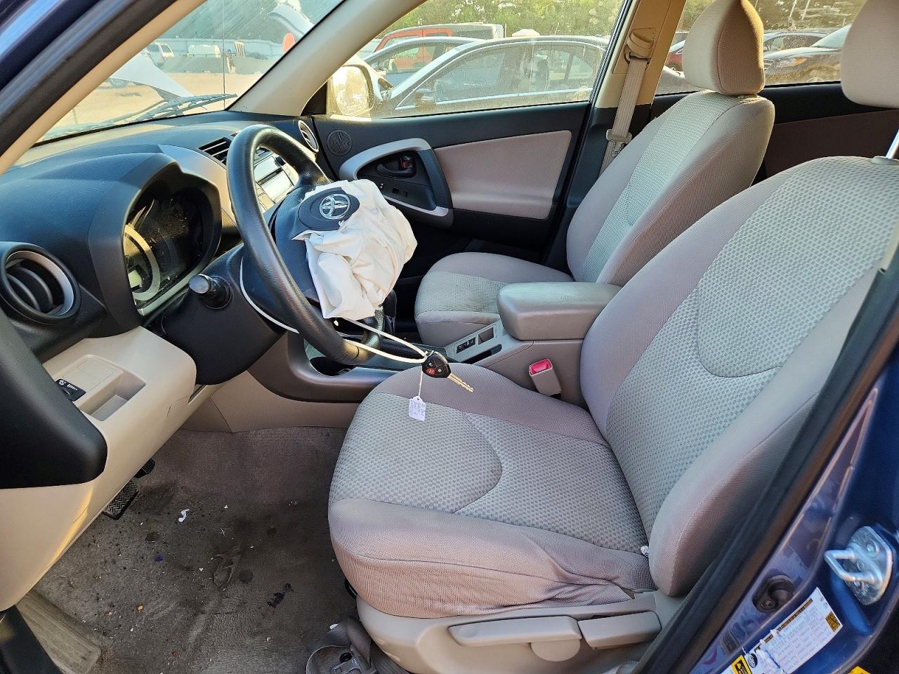 2008 Toyota Rav4 Base Blue vin: JTMZD33VX85113876