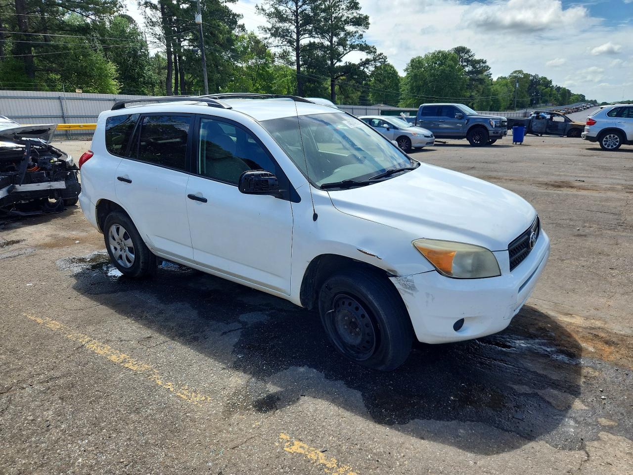2008 Toyota Rav4 Base White vin: JTMZD33VX86054581