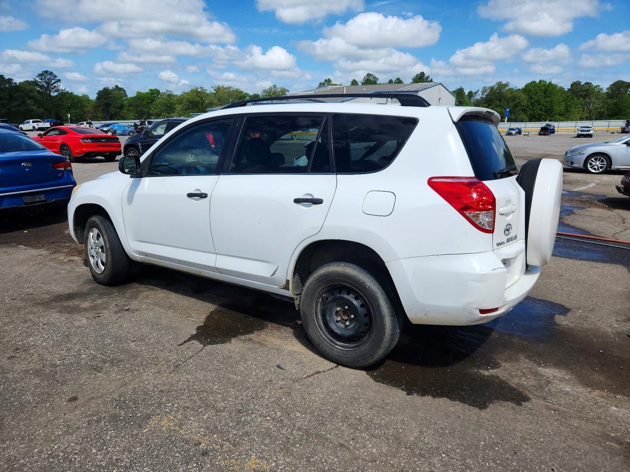 2008 Toyota Rav4 Base White vin: JTMZD33VX86054581