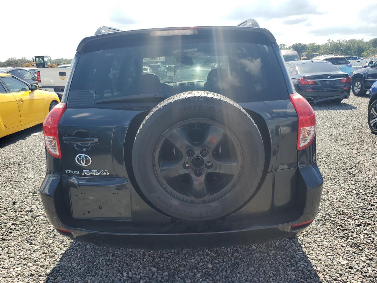 2008 Toyota Rav4 Base Black vin: JTMZD33VX86061028