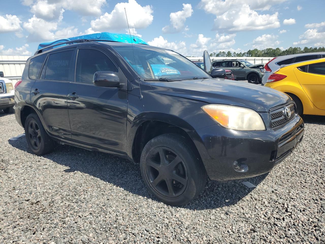 2008 Toyota Rav4 Base Black vin: JTMZD33VX86061028