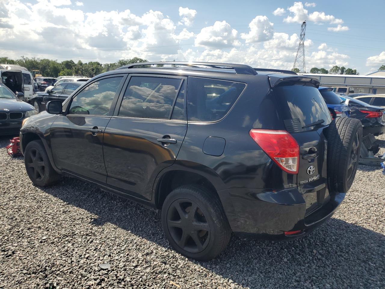 2008 Toyota Rav4 Base Black vin: JTMZD33VX86061028