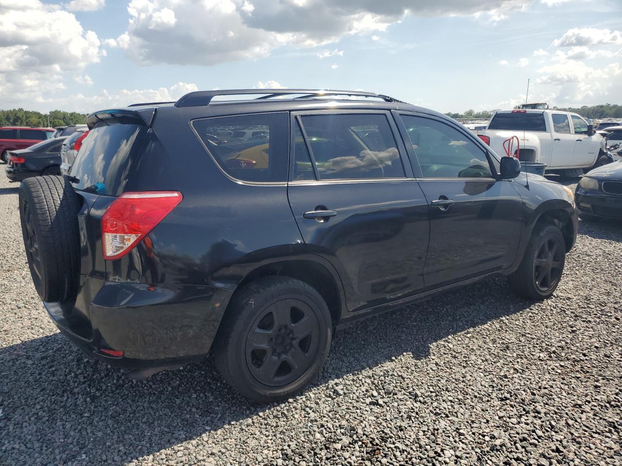 2008 Toyota Rav4 Base Black vin: JTMZD33VX86061028