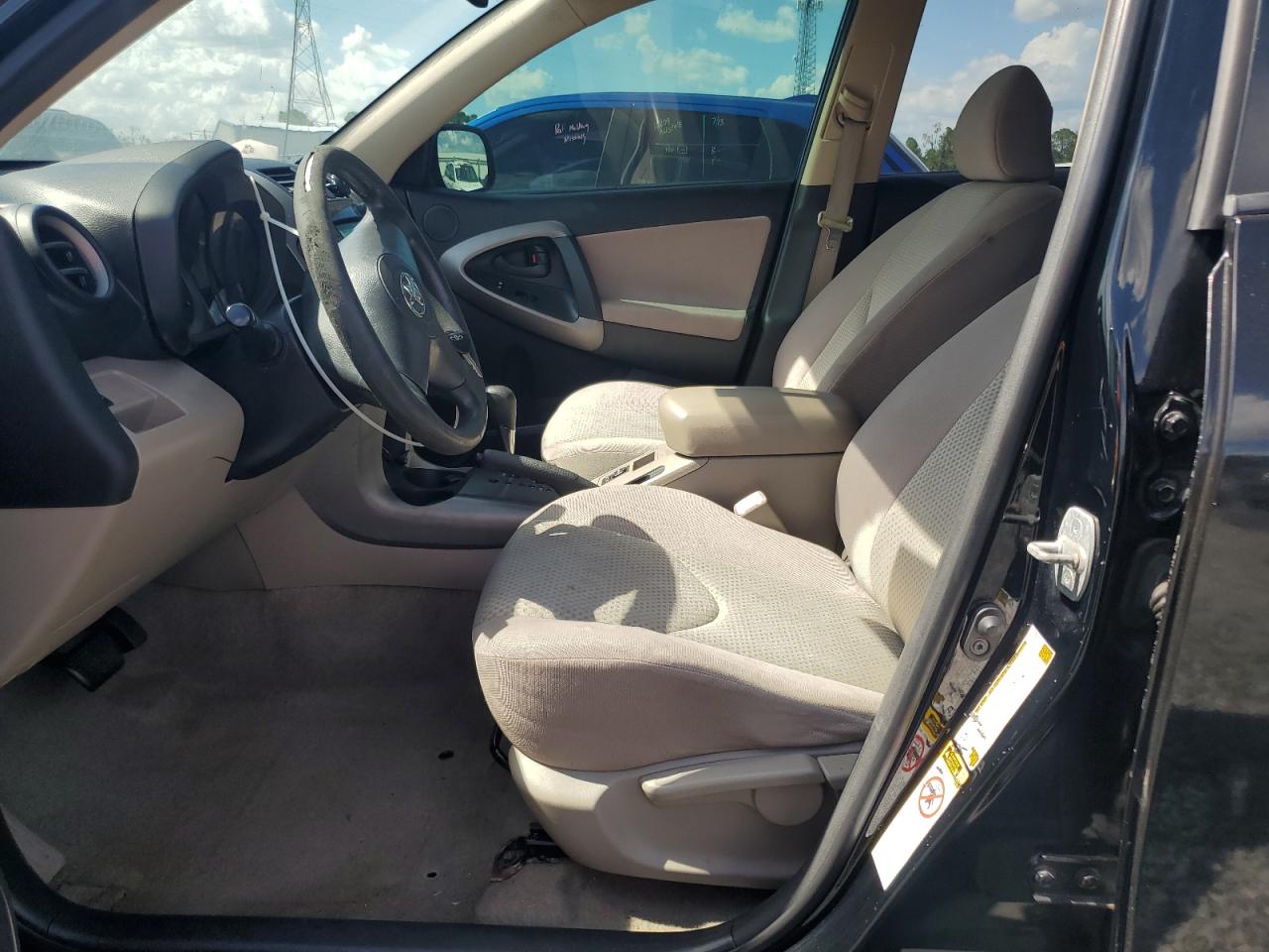 2008 Toyota Rav4 Base Black vin: JTMZD33VX86061028