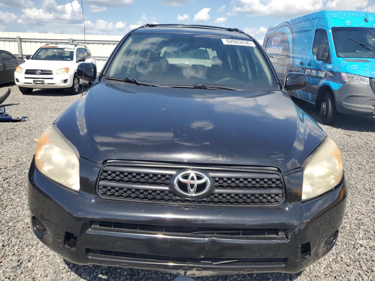 2008 Toyota Rav4 Base Black vin: JTMZD33VX86061028