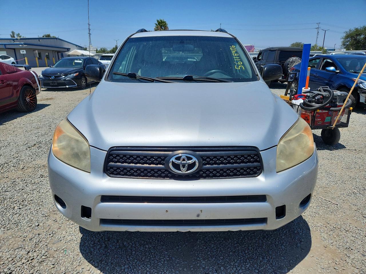 2008 Toyota Rav4 Base Silver vin: JTMZD33VX86064978