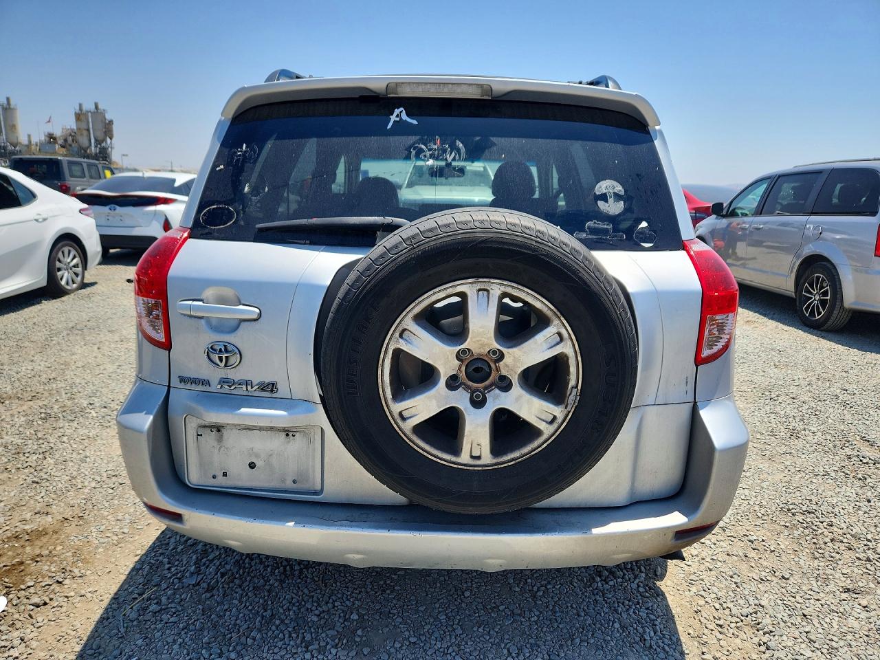 2008 Toyota Rav4 Base Silver vin: JTMZD33VX86064978