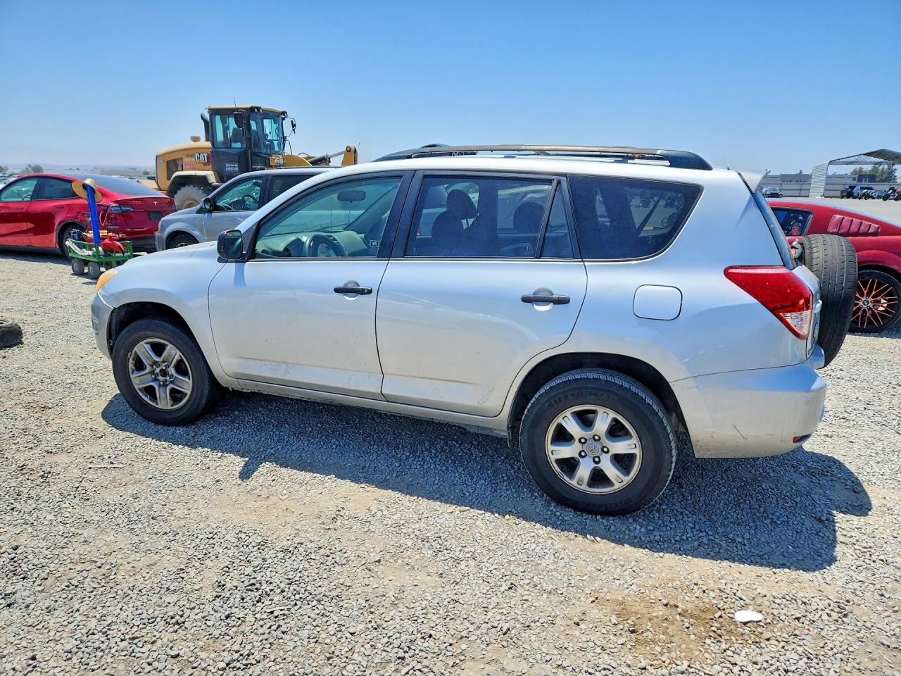 2008 Toyota Rav4 Base Silver vin: JTMZD33VX86064978