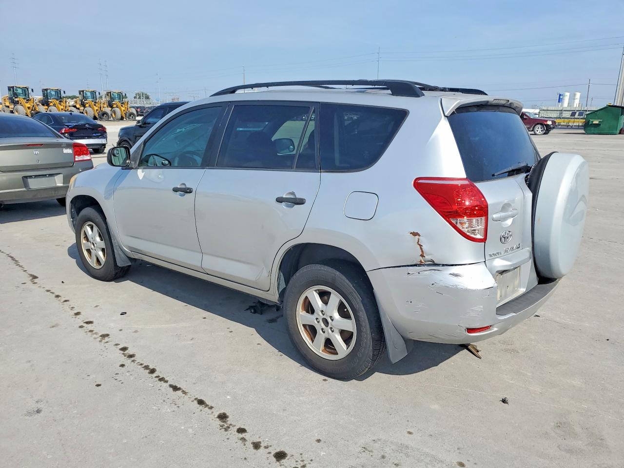 2008 Toyota Rav4 Base Silver vin: JTMZD33VX86065080