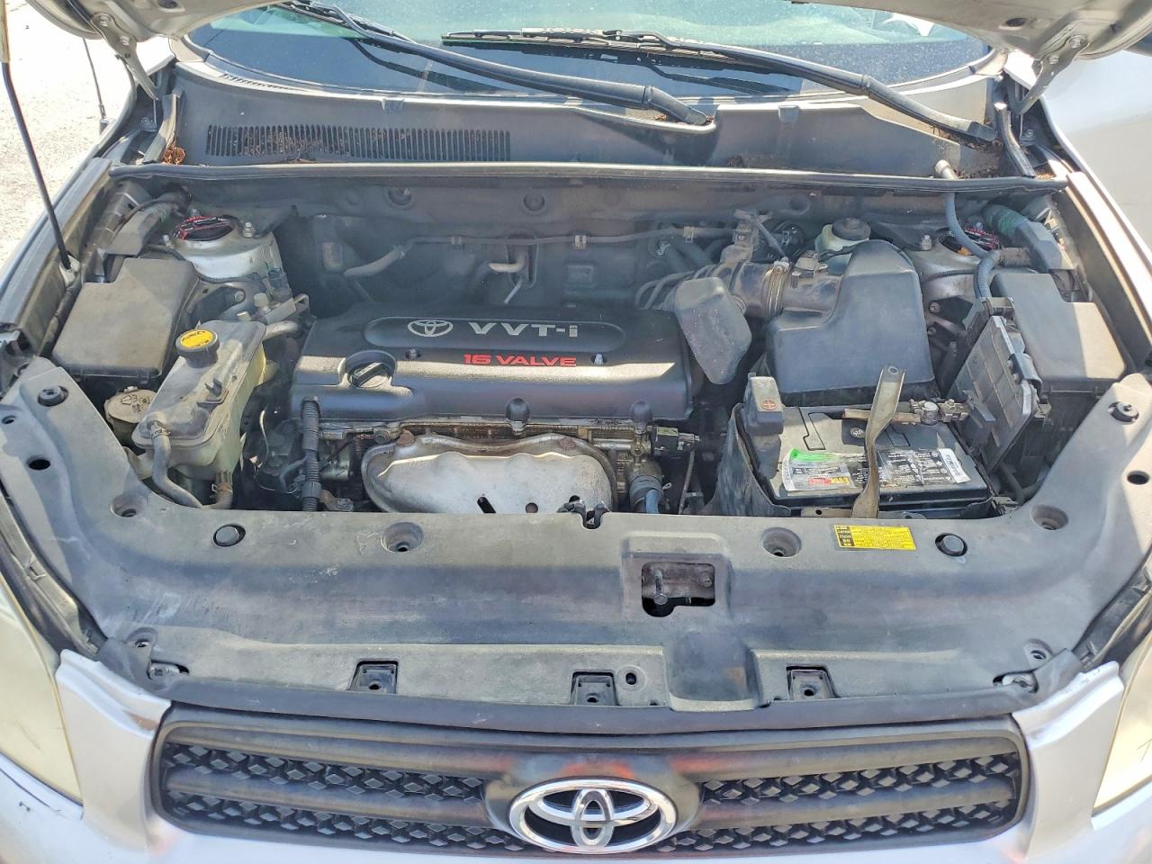 2008 Toyota Rav4 Base Silver vin: JTMZD33VX86065080