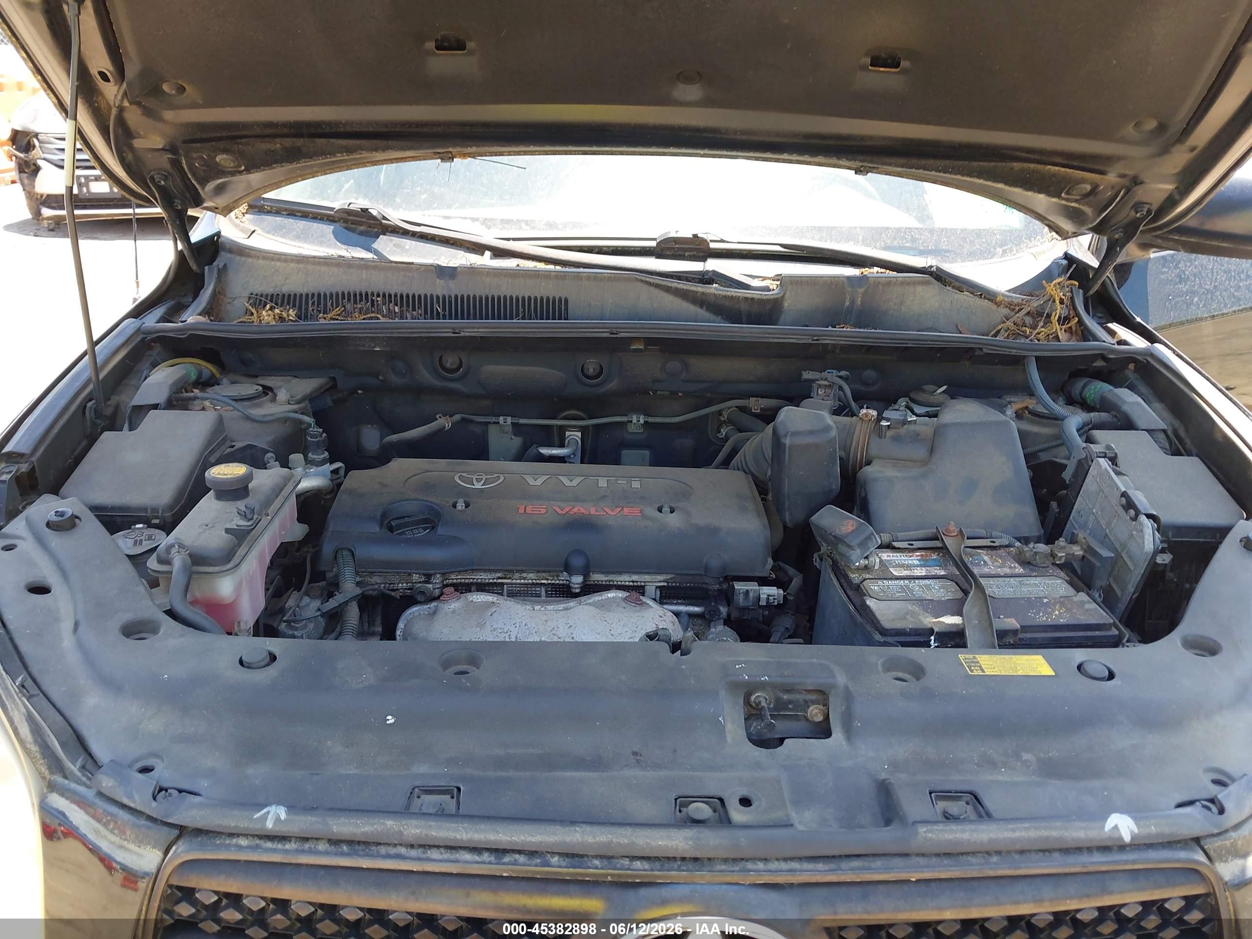 2008 Toyota Rav4   Black vin: JTMZD33VX86066987