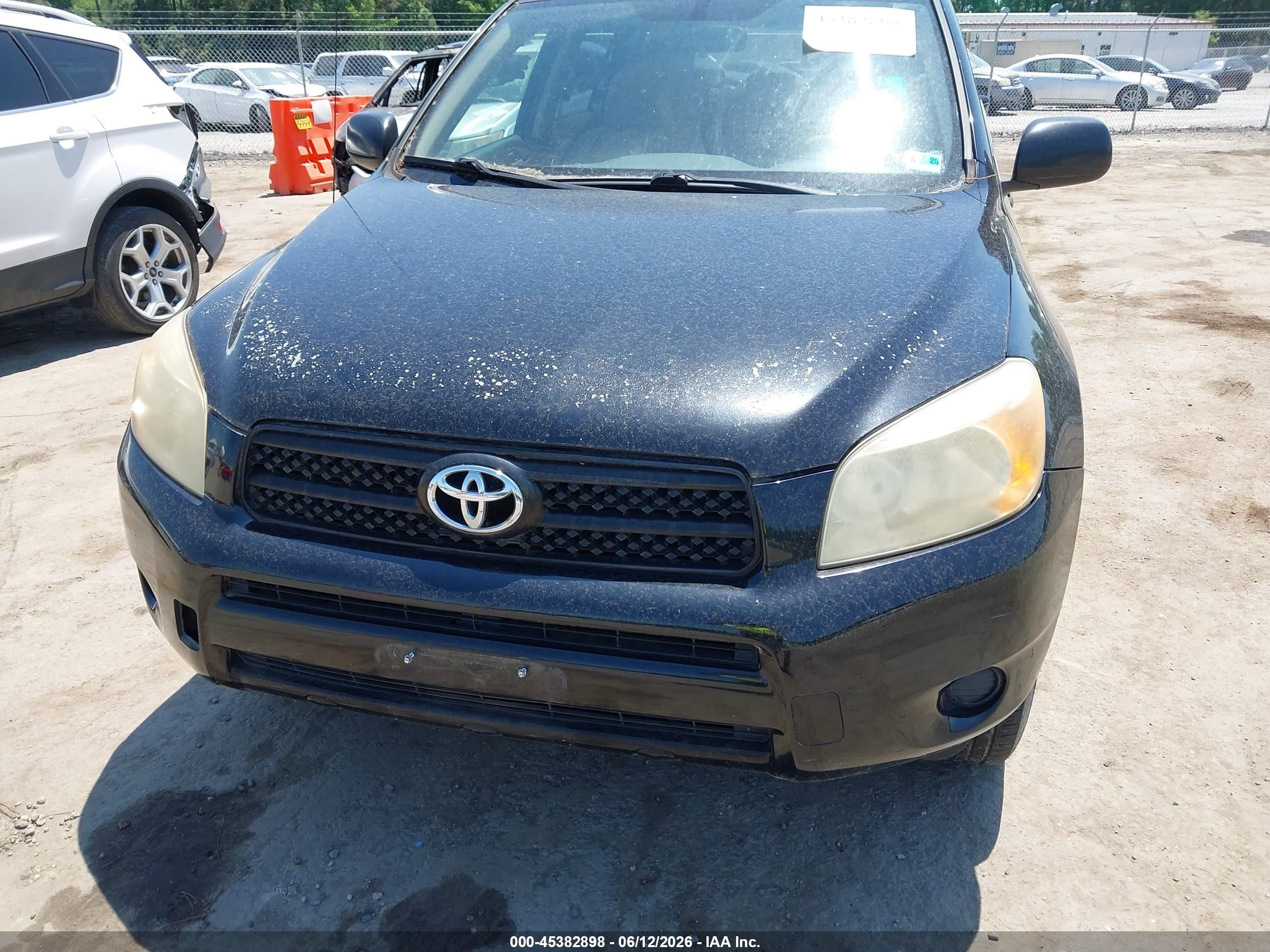 2008 Toyota Rav4   Black vin: JTMZD33VX86066987