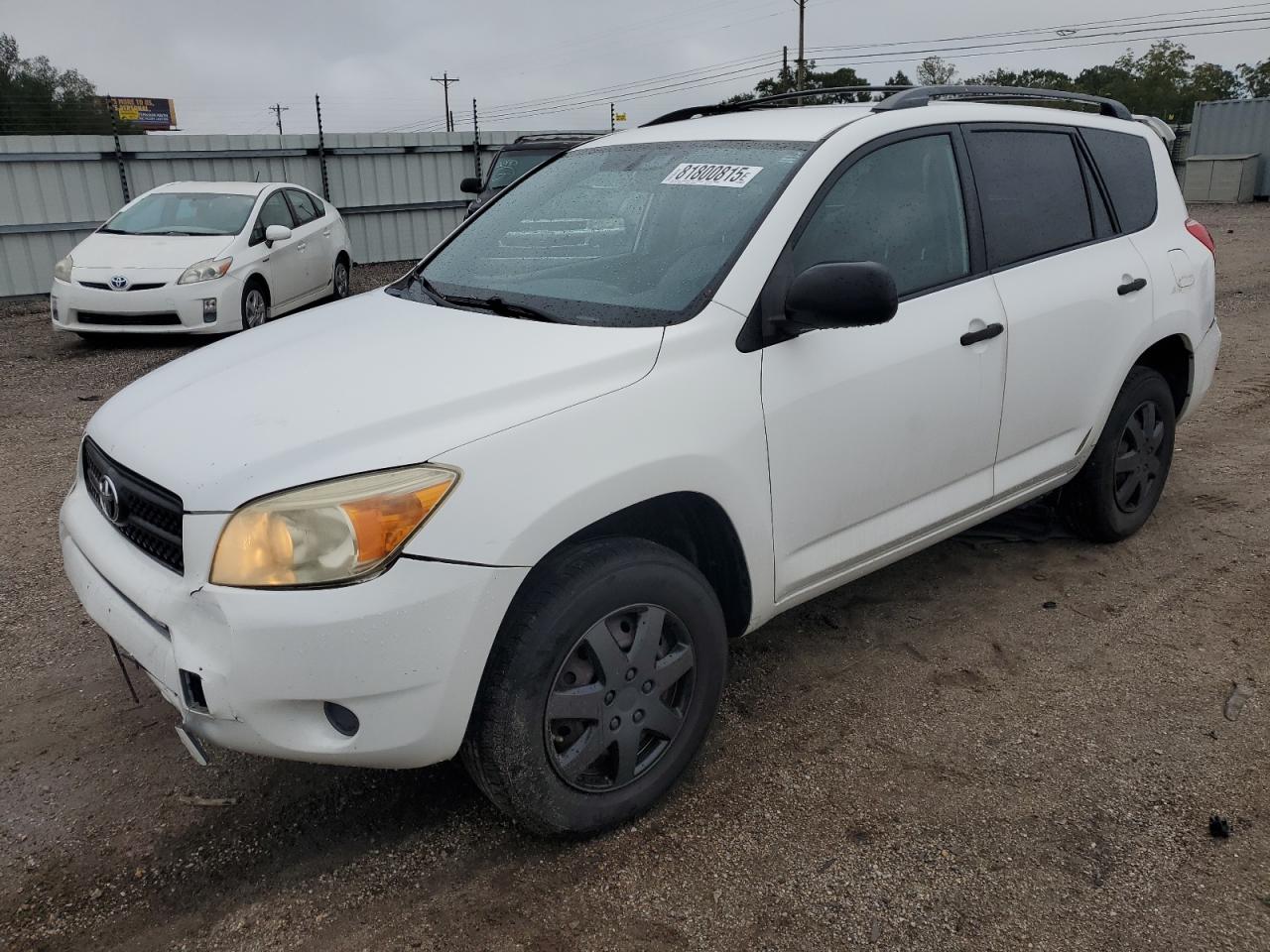 2008 Toyota Rav 4 White vin: JTMZD33VX86072501